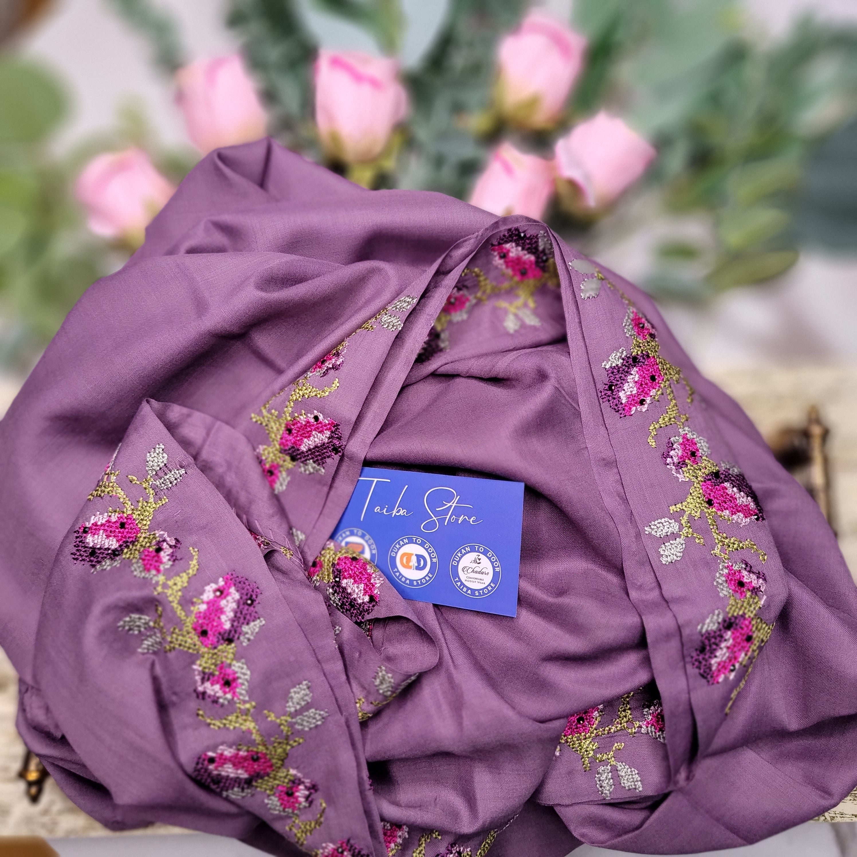 Cross-Stitch Embroidered Chadar