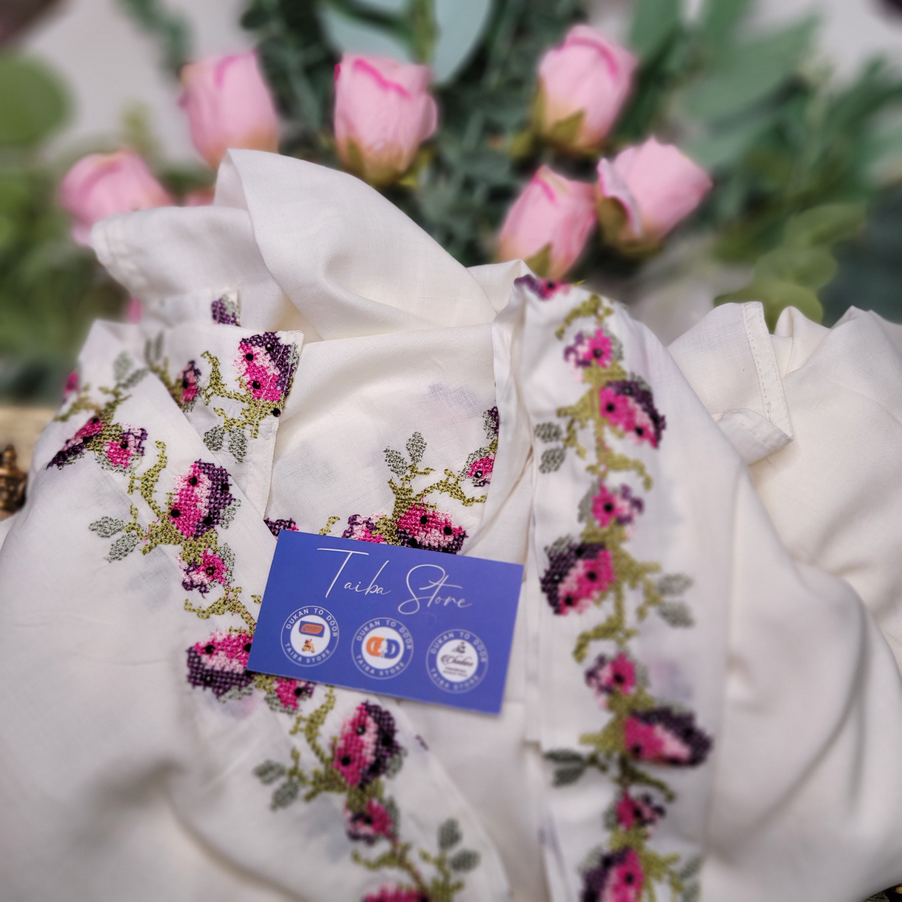 Cross-Stitch Embroidered Chadar