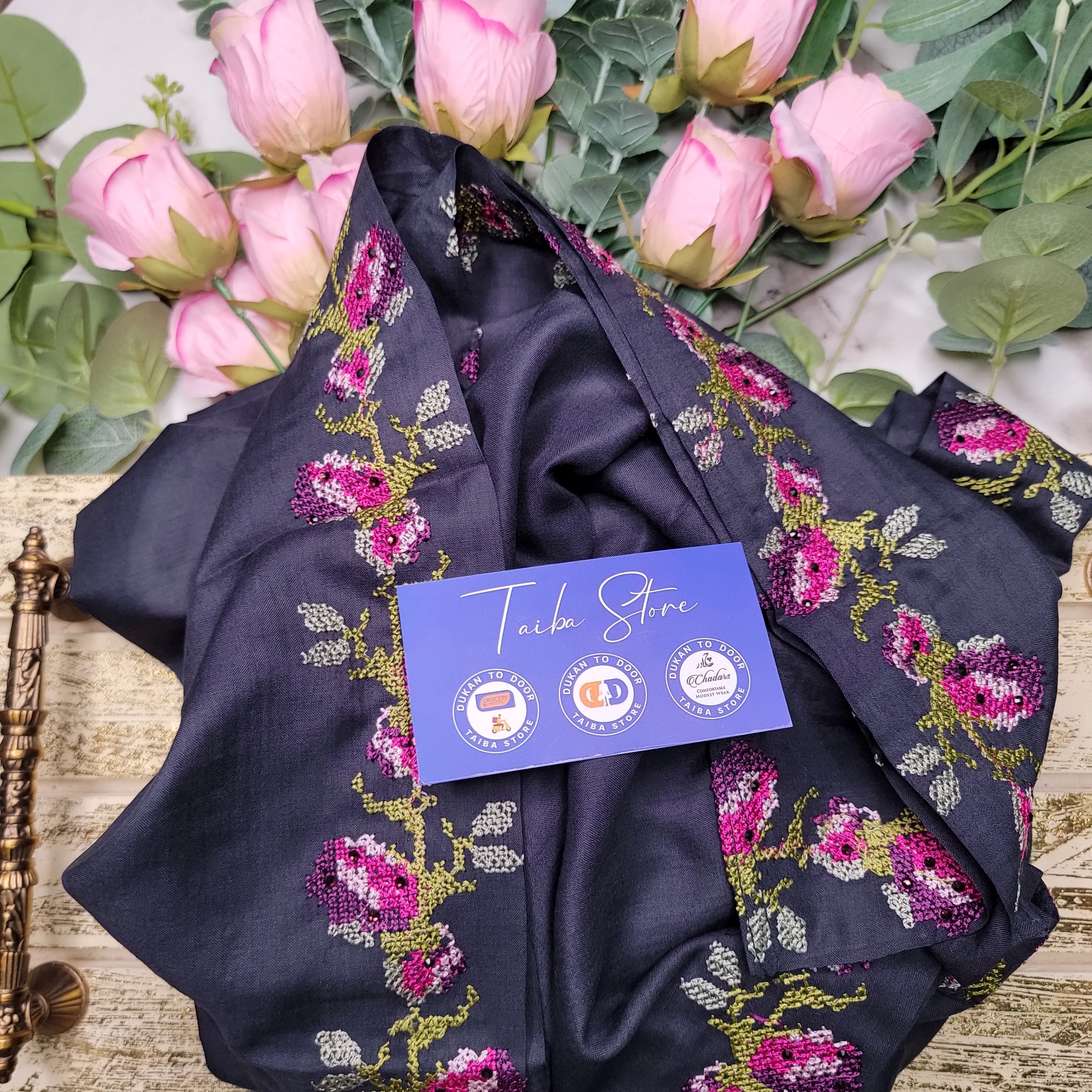 Cross-Stitch Embroidered Chadar