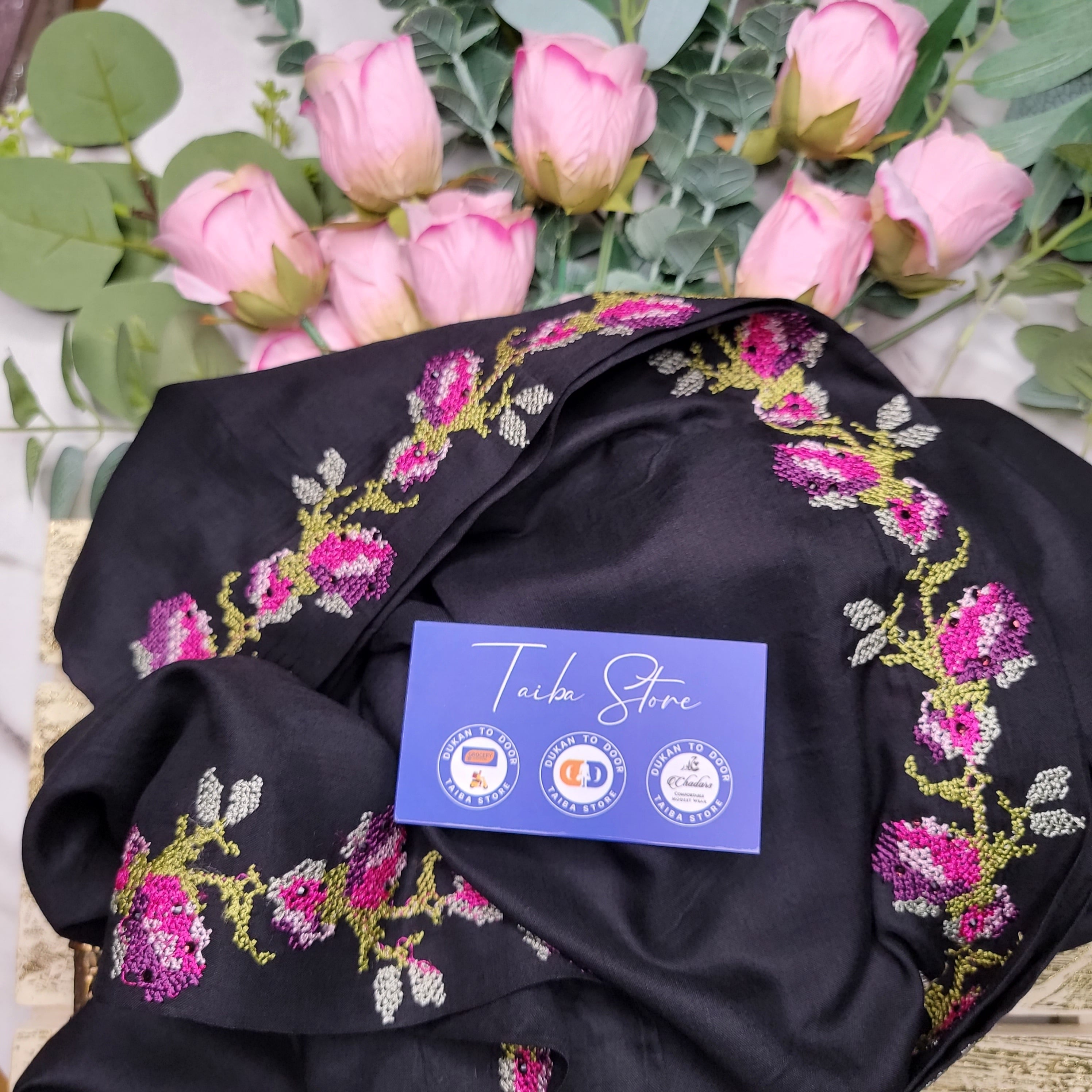 Cross-Stitch Embroidered Chadar