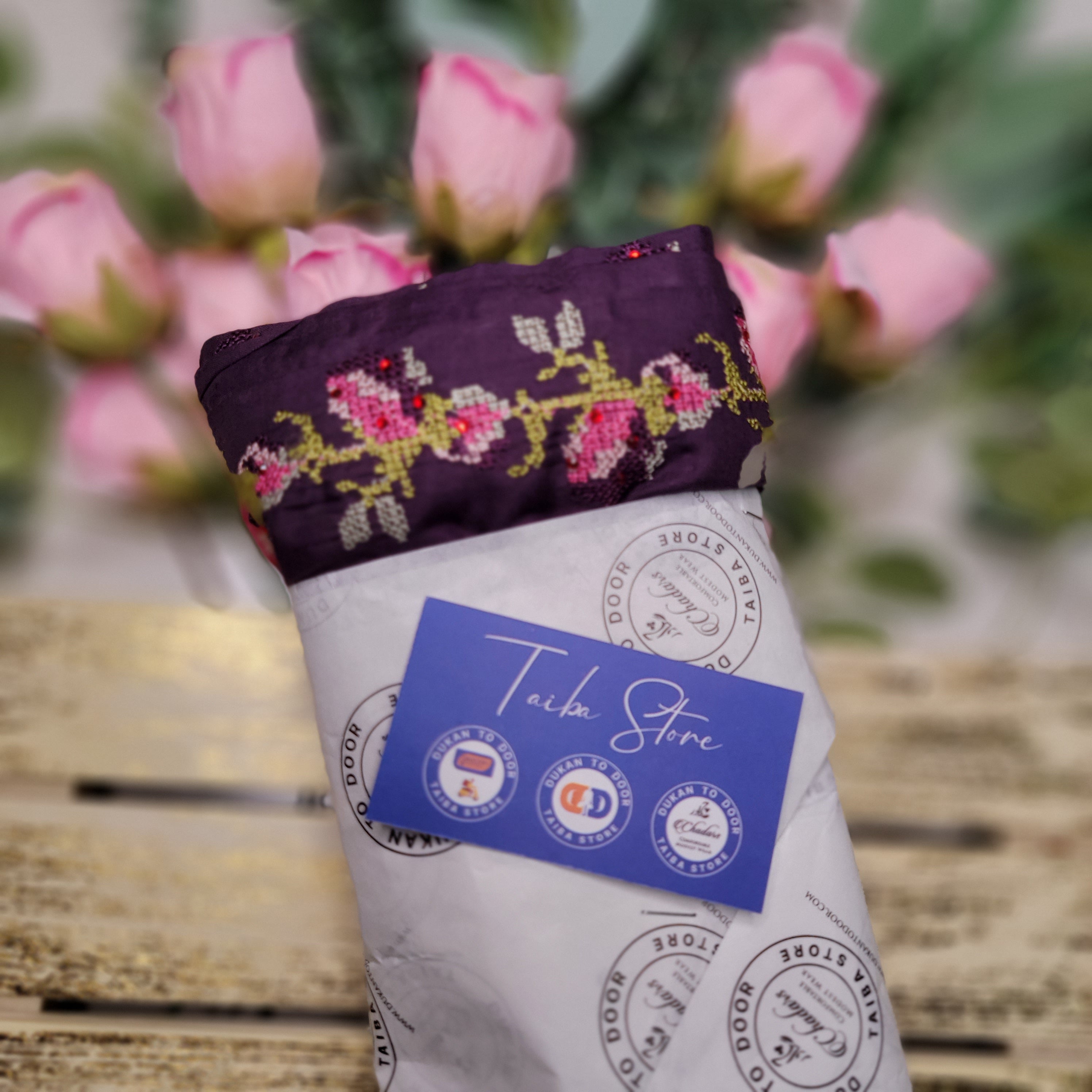 Cross-Stitch Embroidered Chadar