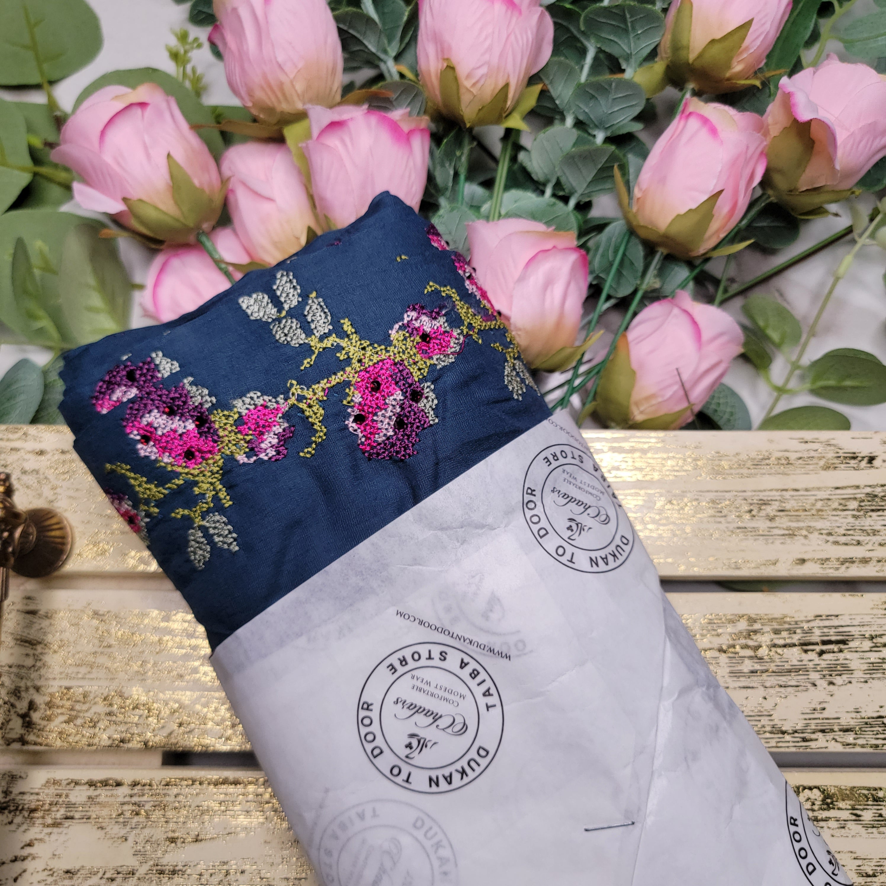 Cross-Stitch Embroidered Chadar