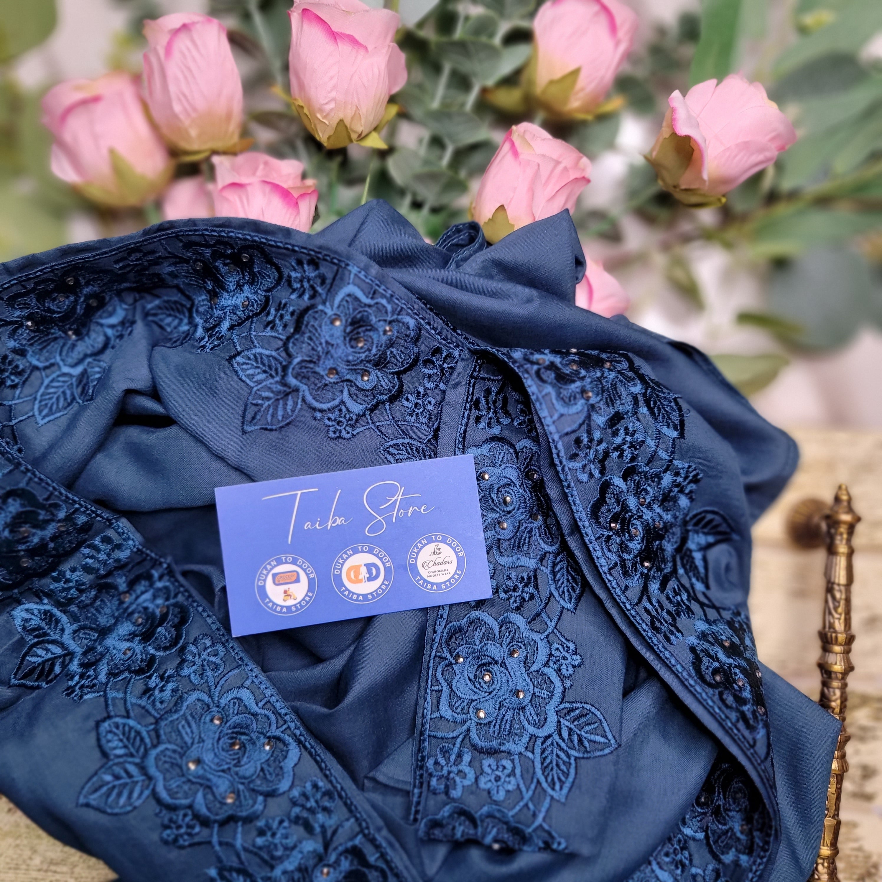 Zahra Embroidered Swiss Lawn