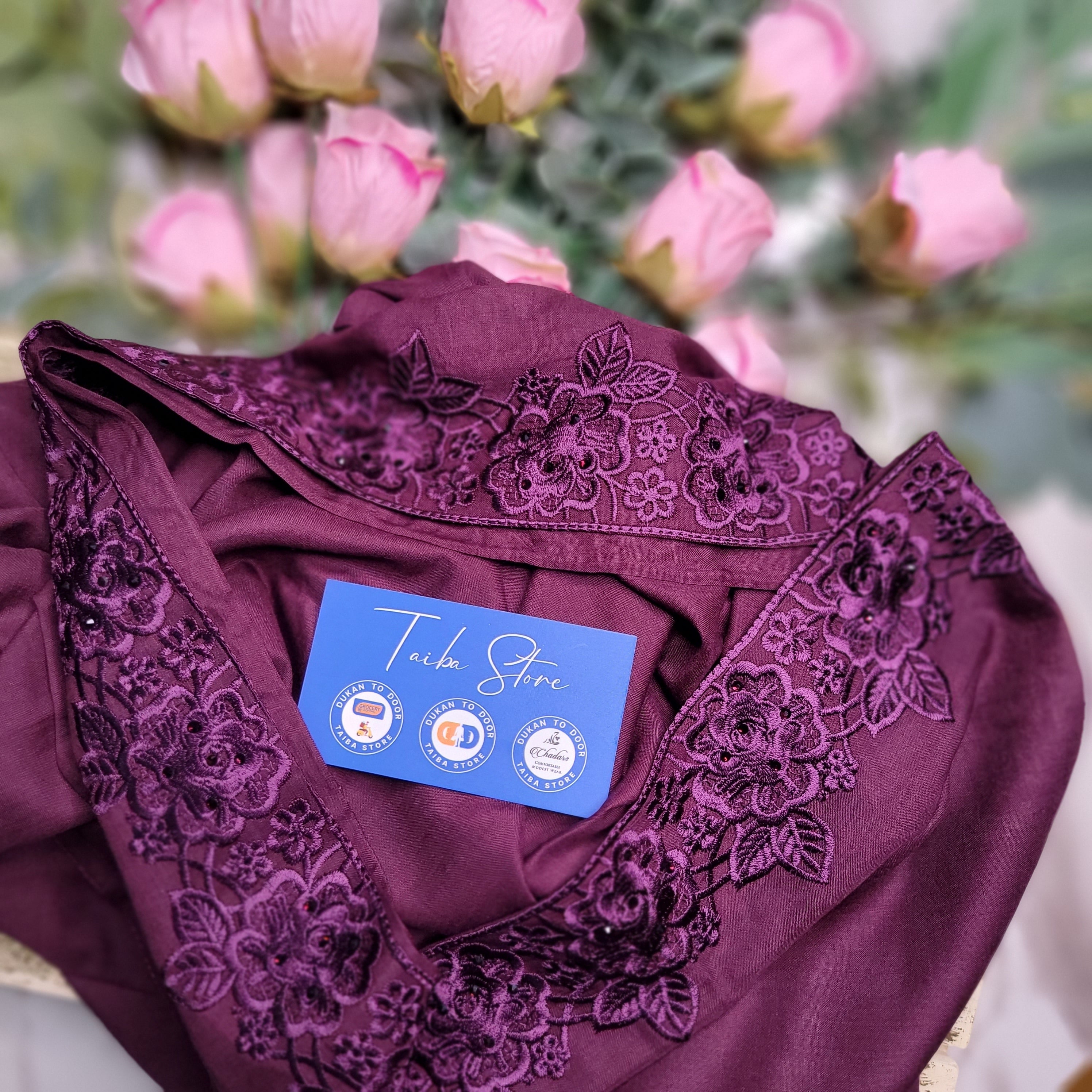 Zahra Embroidered Swiss Lawn