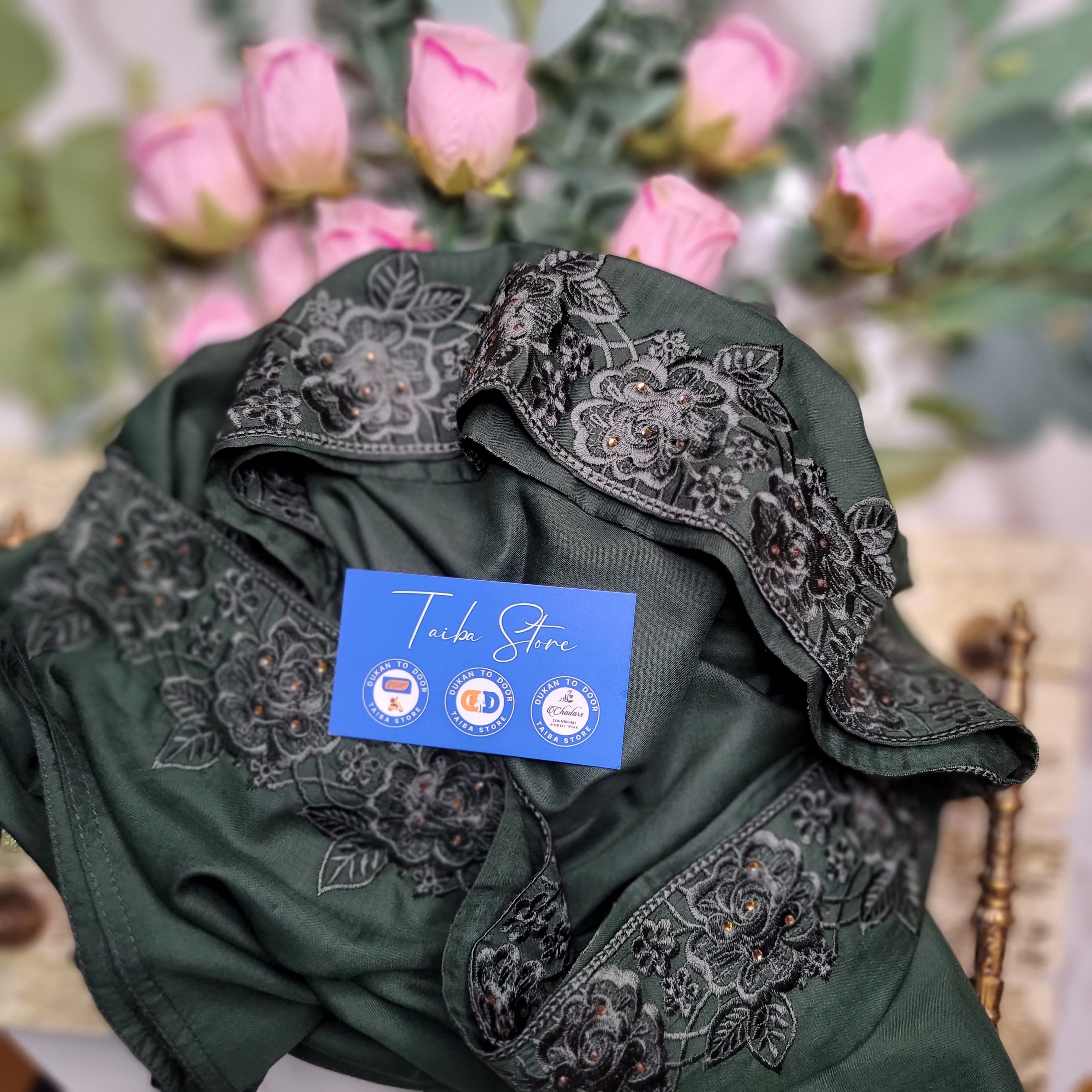 Zahra Embroidered Swiss Lawn