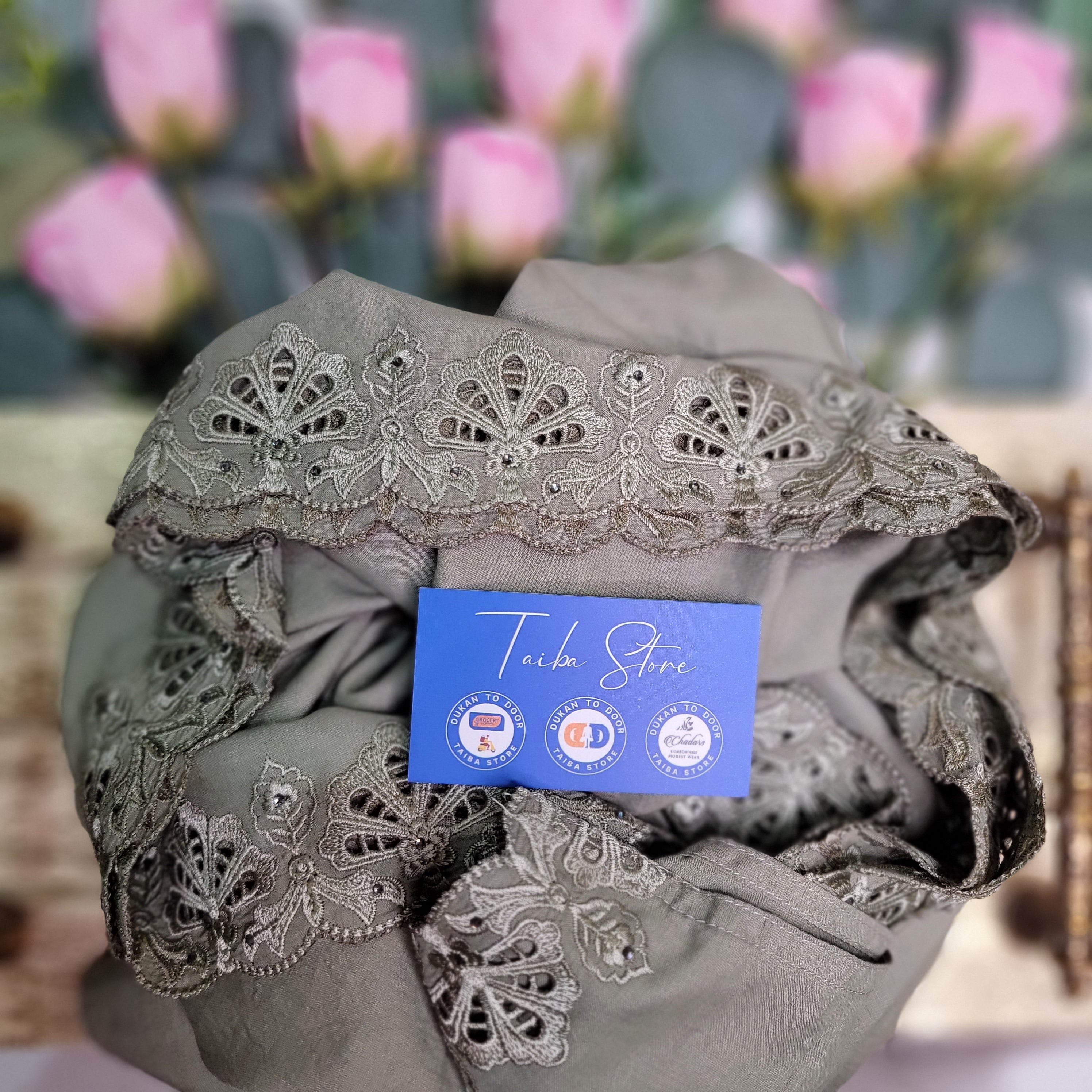 Gulkar Embroidered Chadar