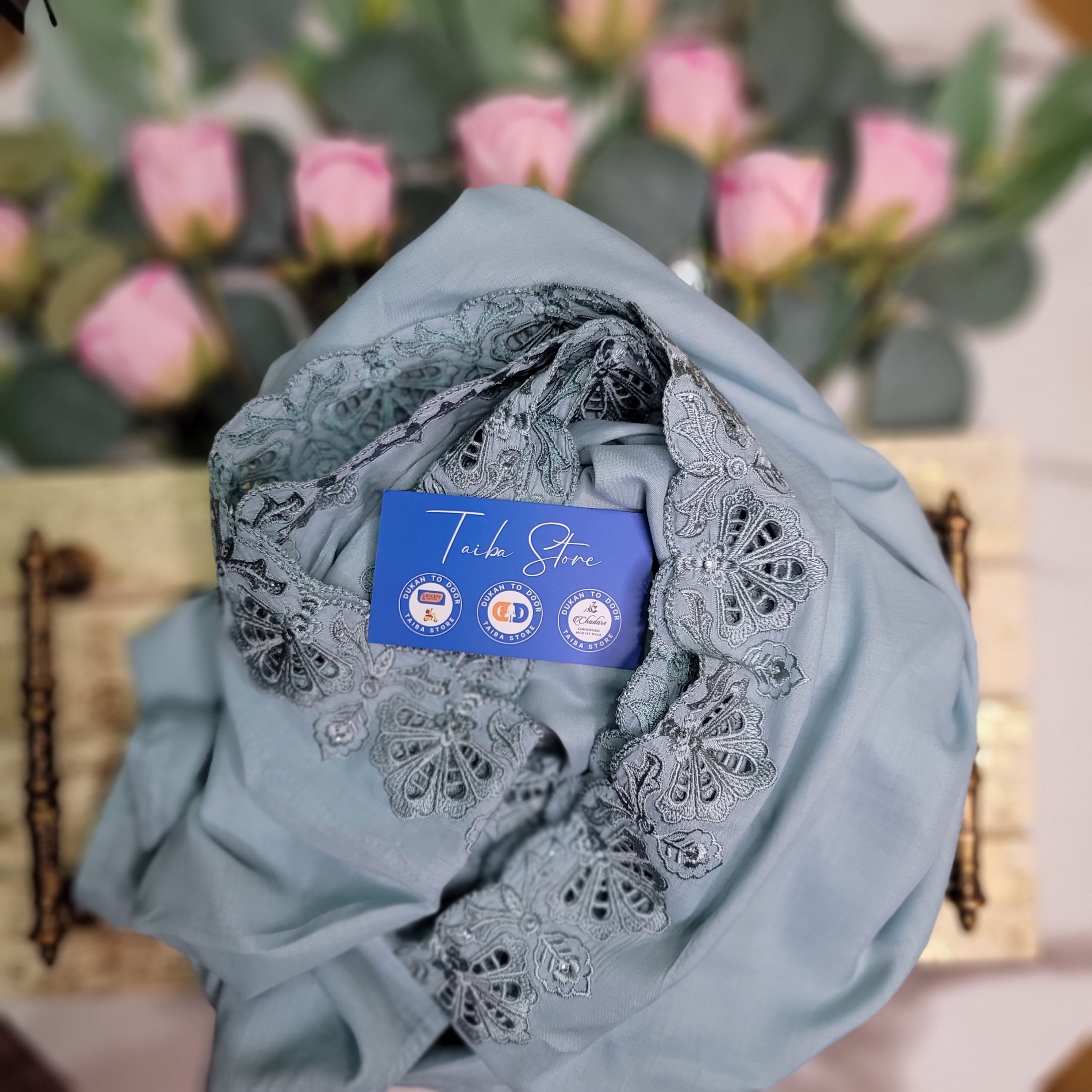 Gulkar Embroidered Chadar