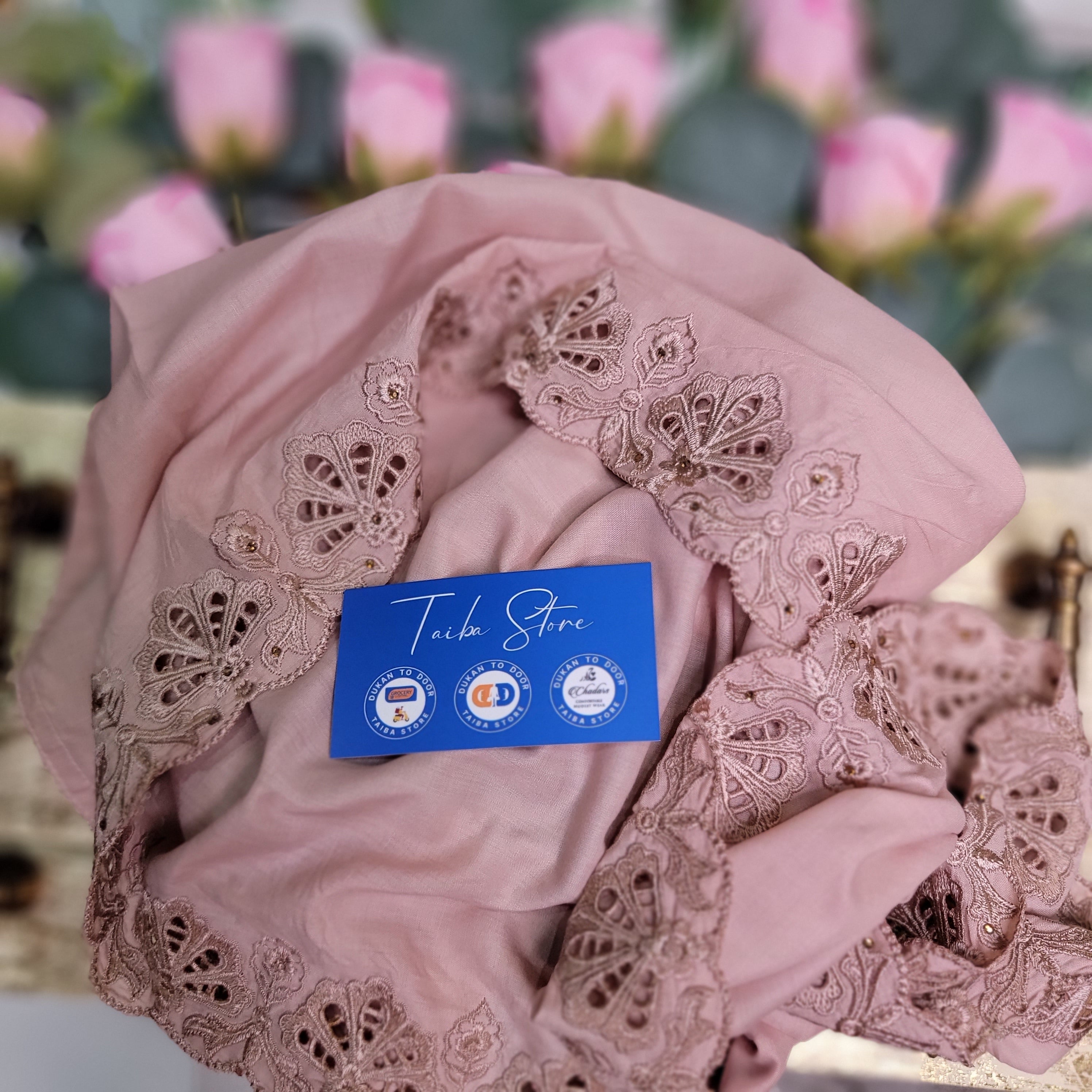 Gulkar Embroidered Chadar