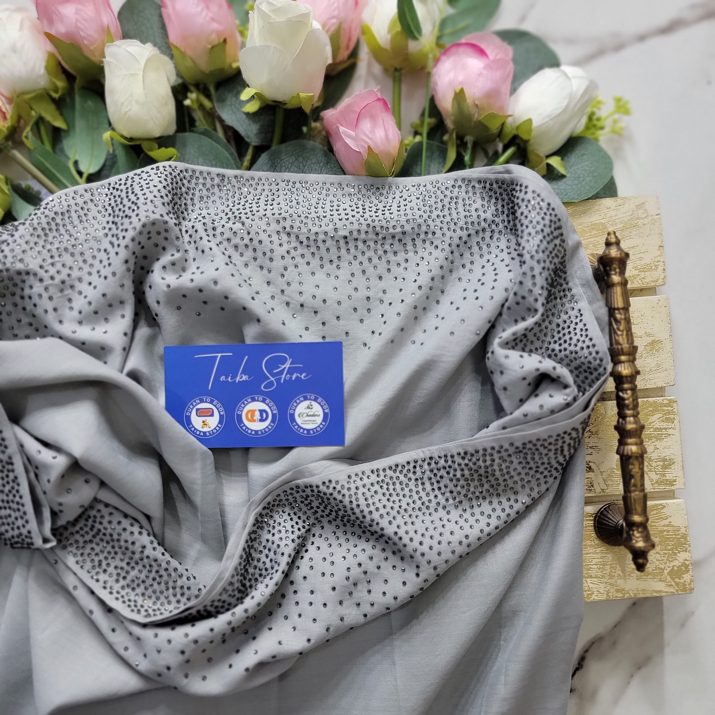 Rainy Stone Work Chadar