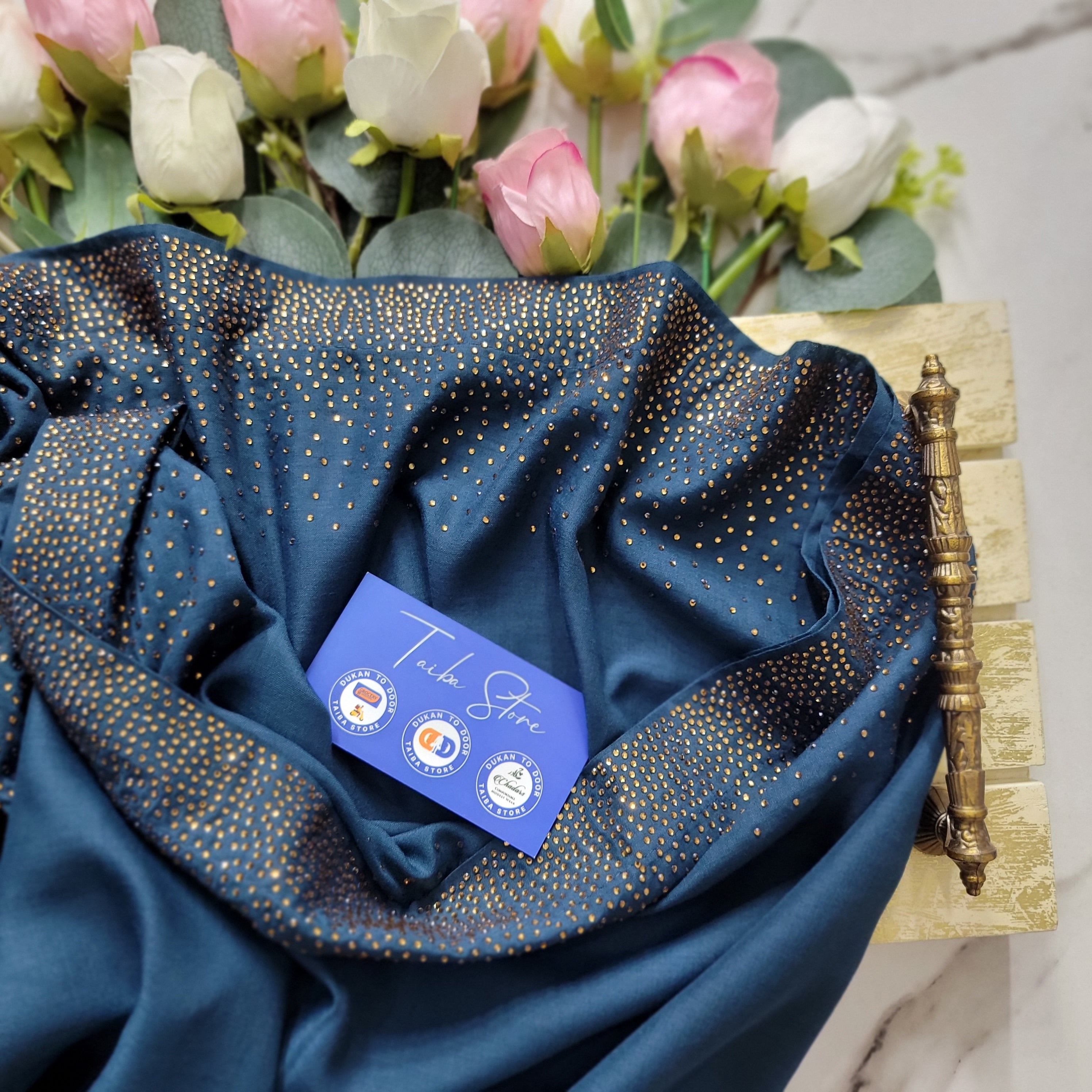 Rainy Stone Work Chadar