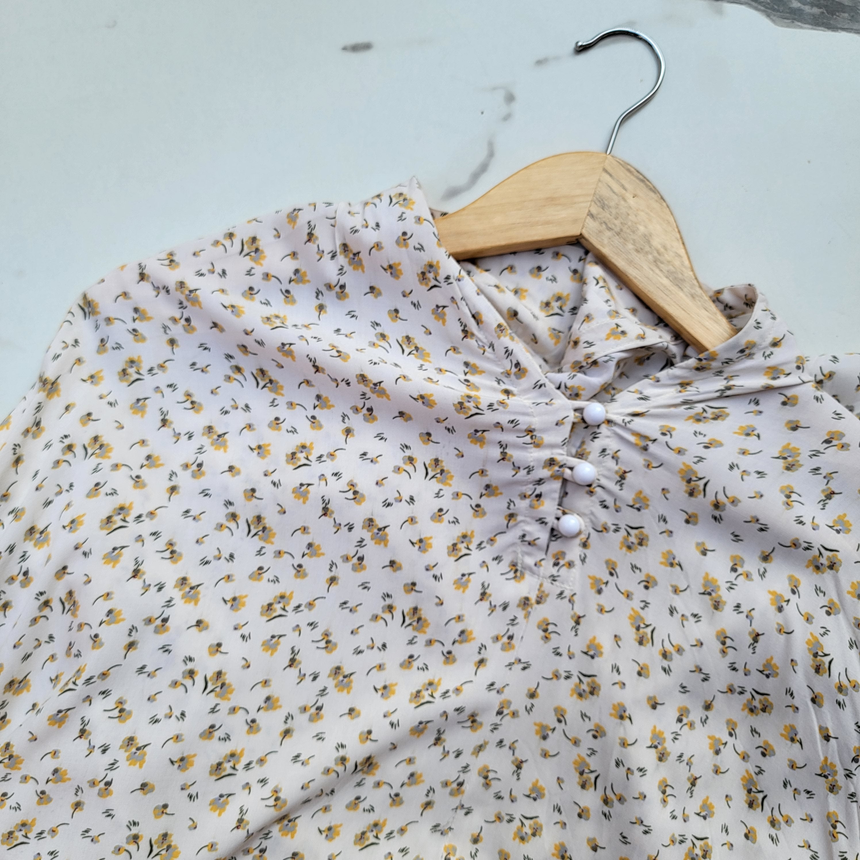 Saffron Blossom - Knee Length