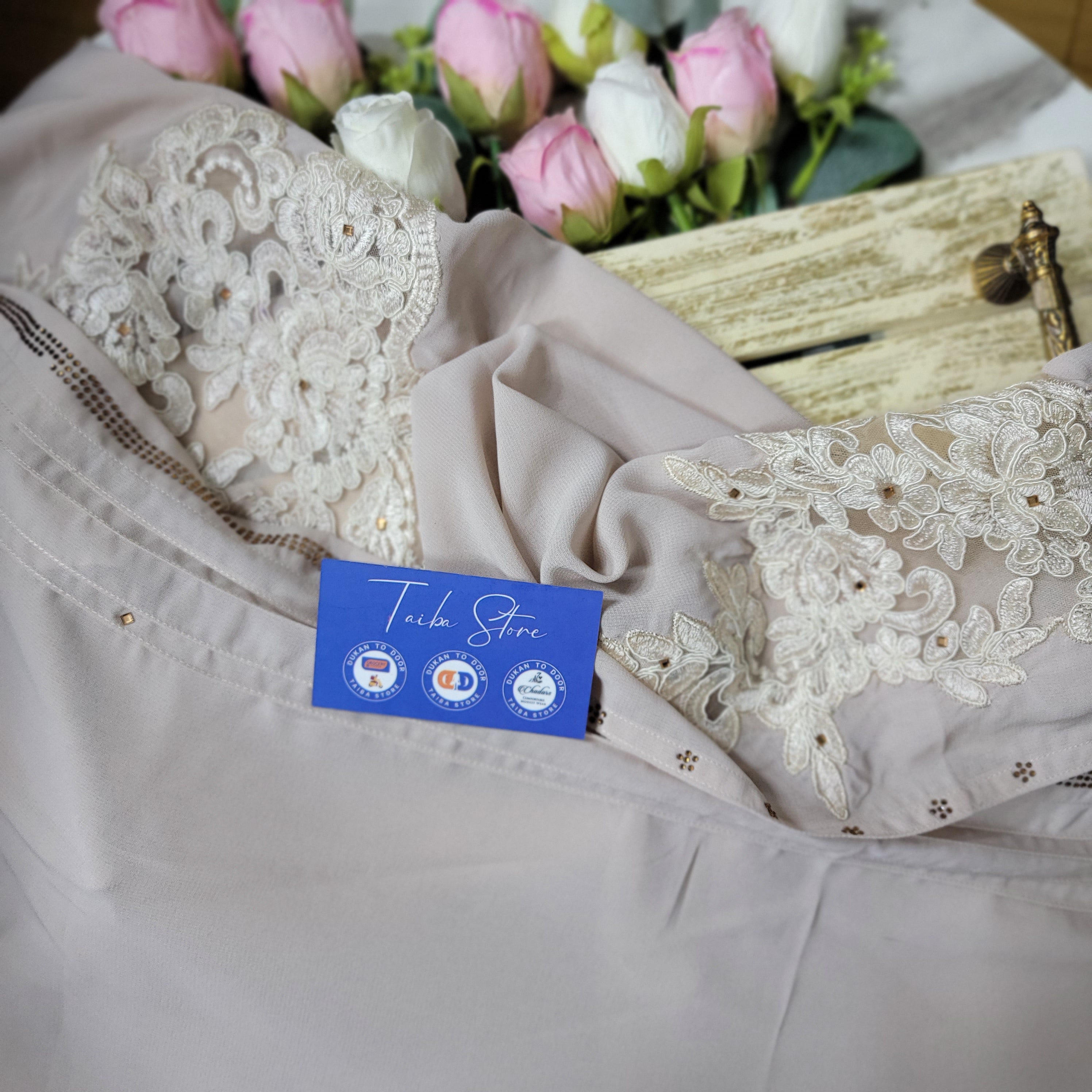 Cream Bridal Applique