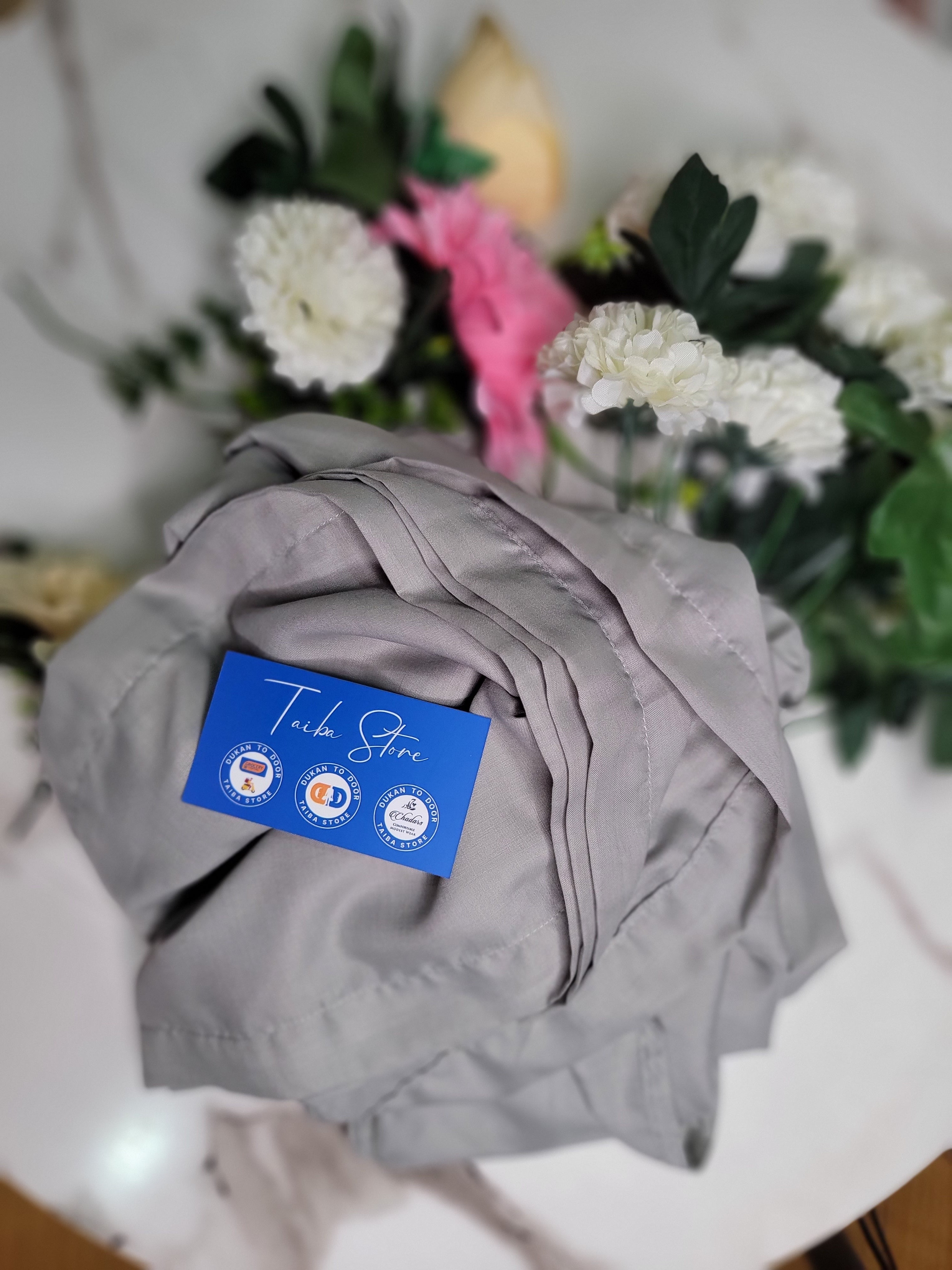 Plain Swiss Lawn Chadar