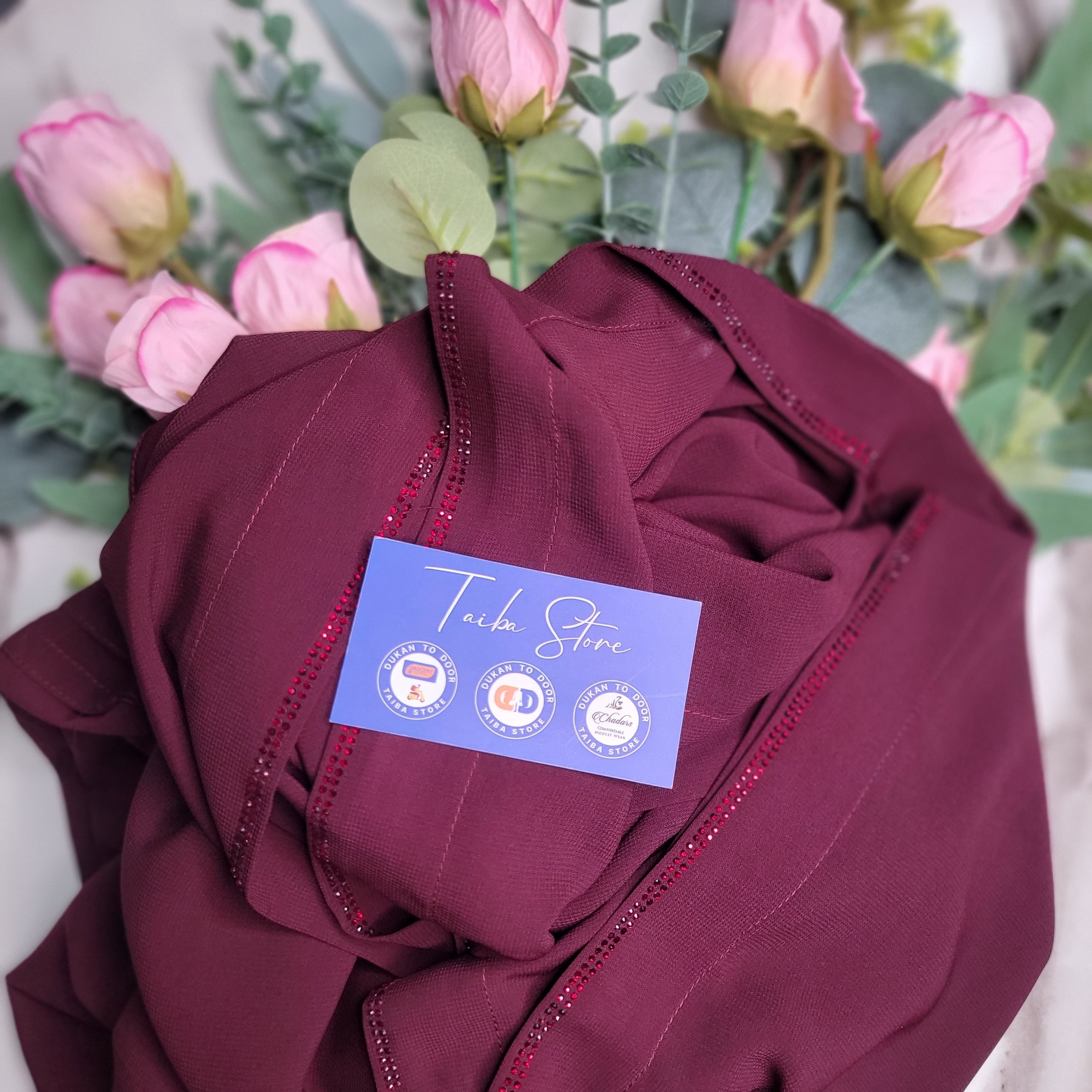 Stone Line Korean Chiffon