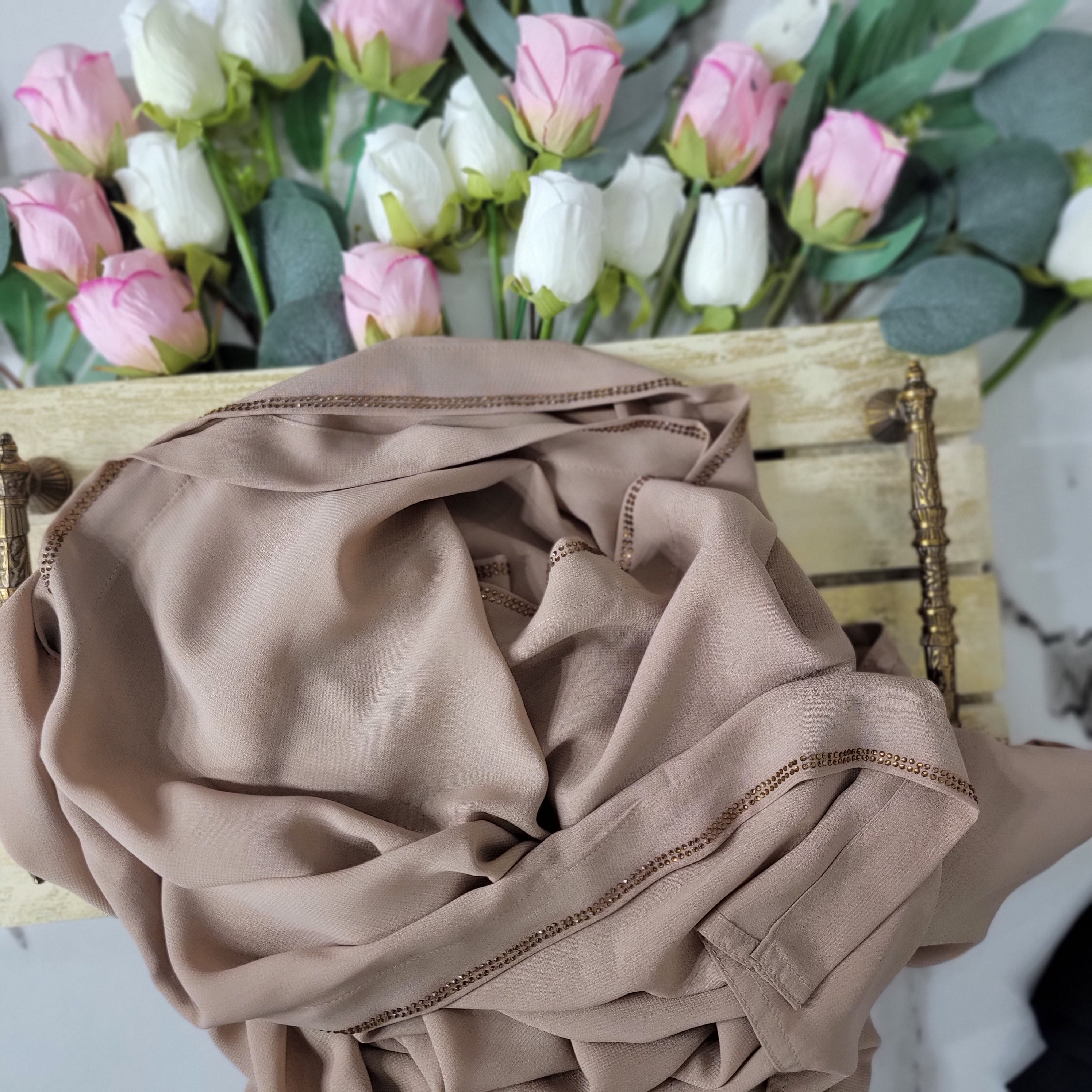 Stone Line Korean Chiffon