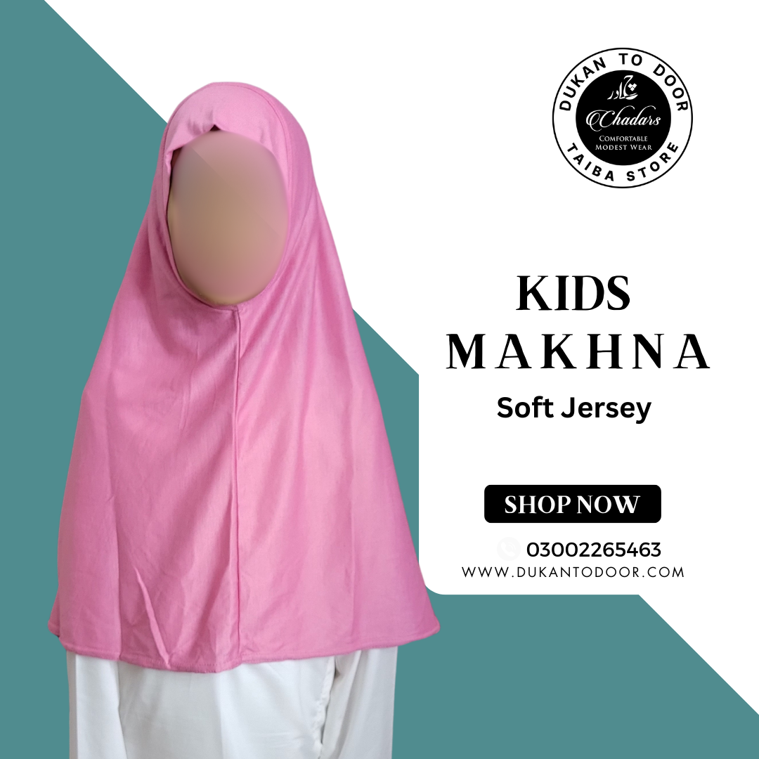 Kids Makhna - Soft Jersey Hijab