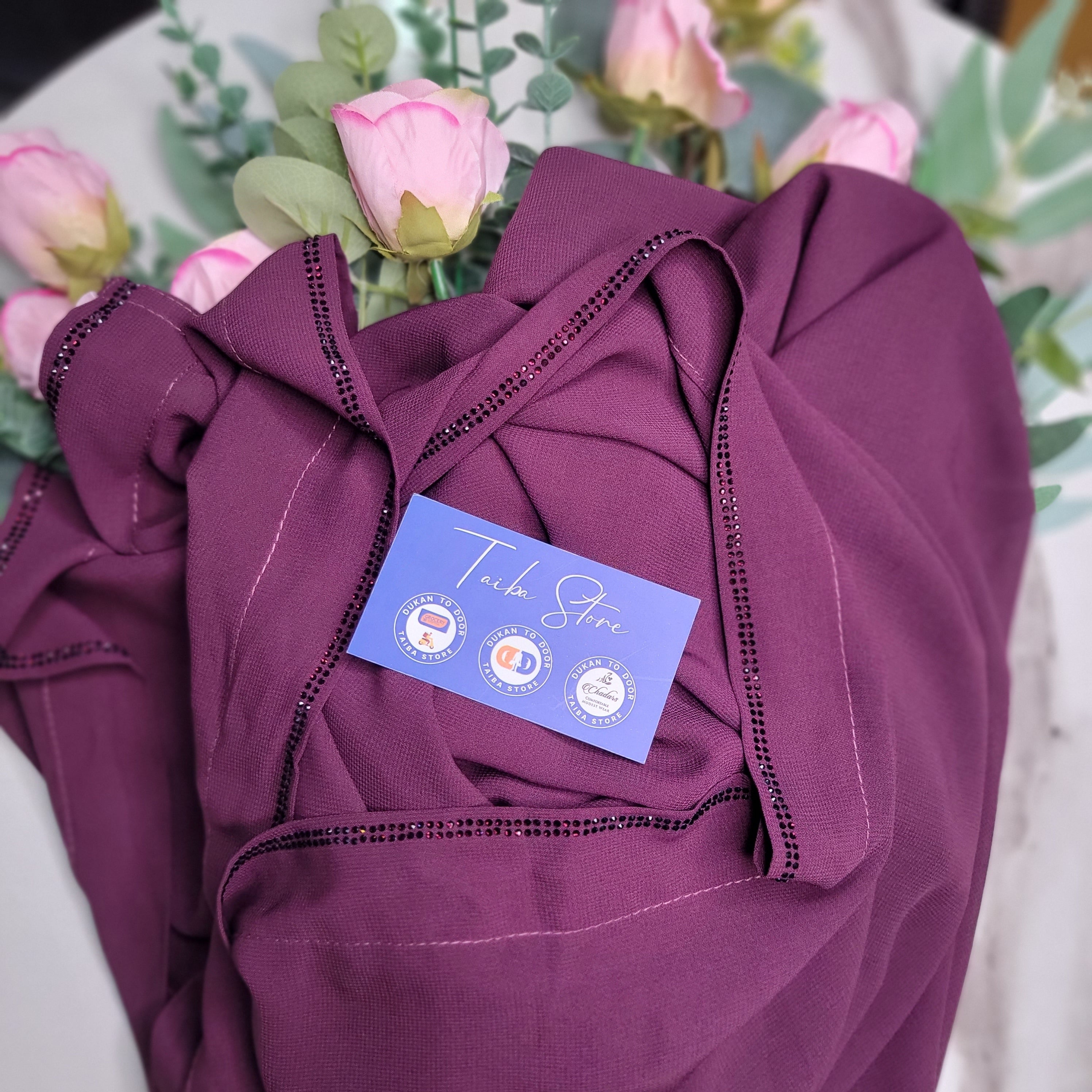 Stone Line Korean Chiffon