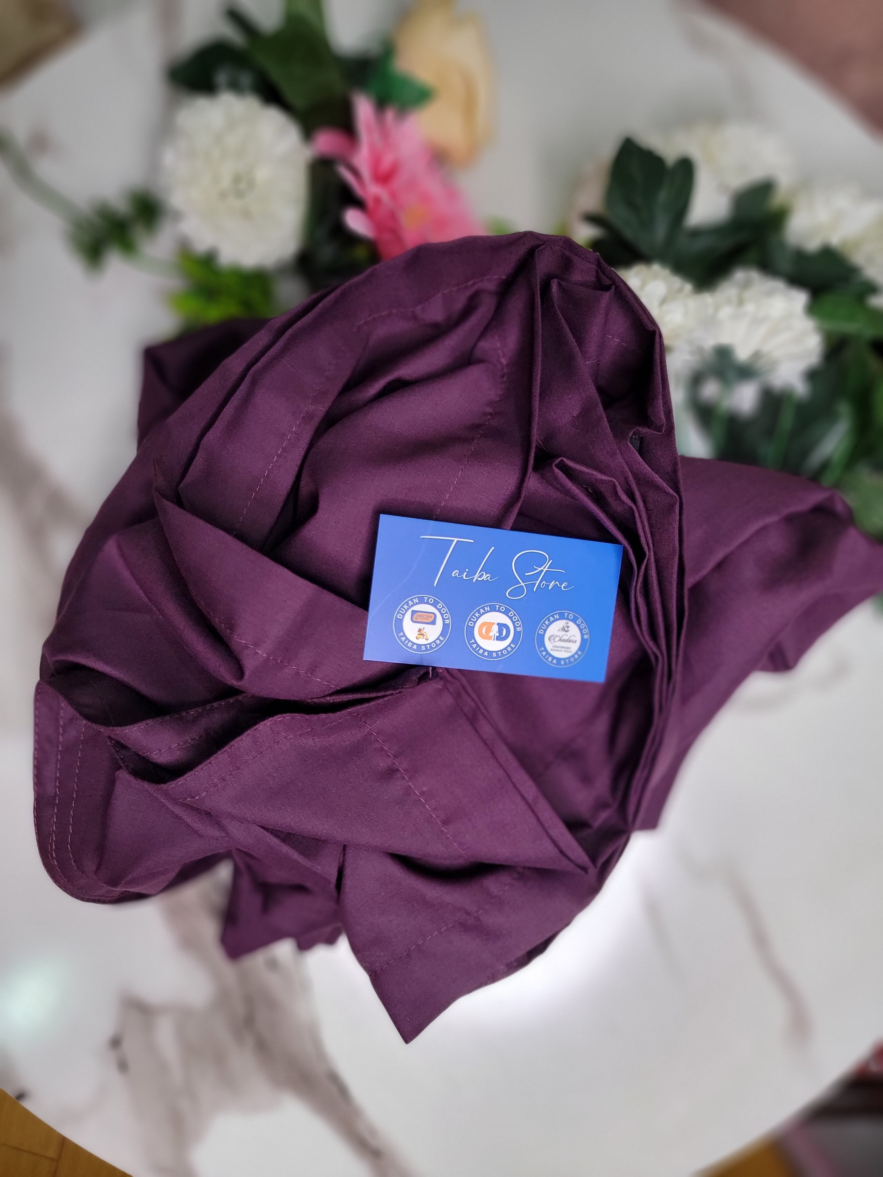 Plain Swiss Lawn Chadar