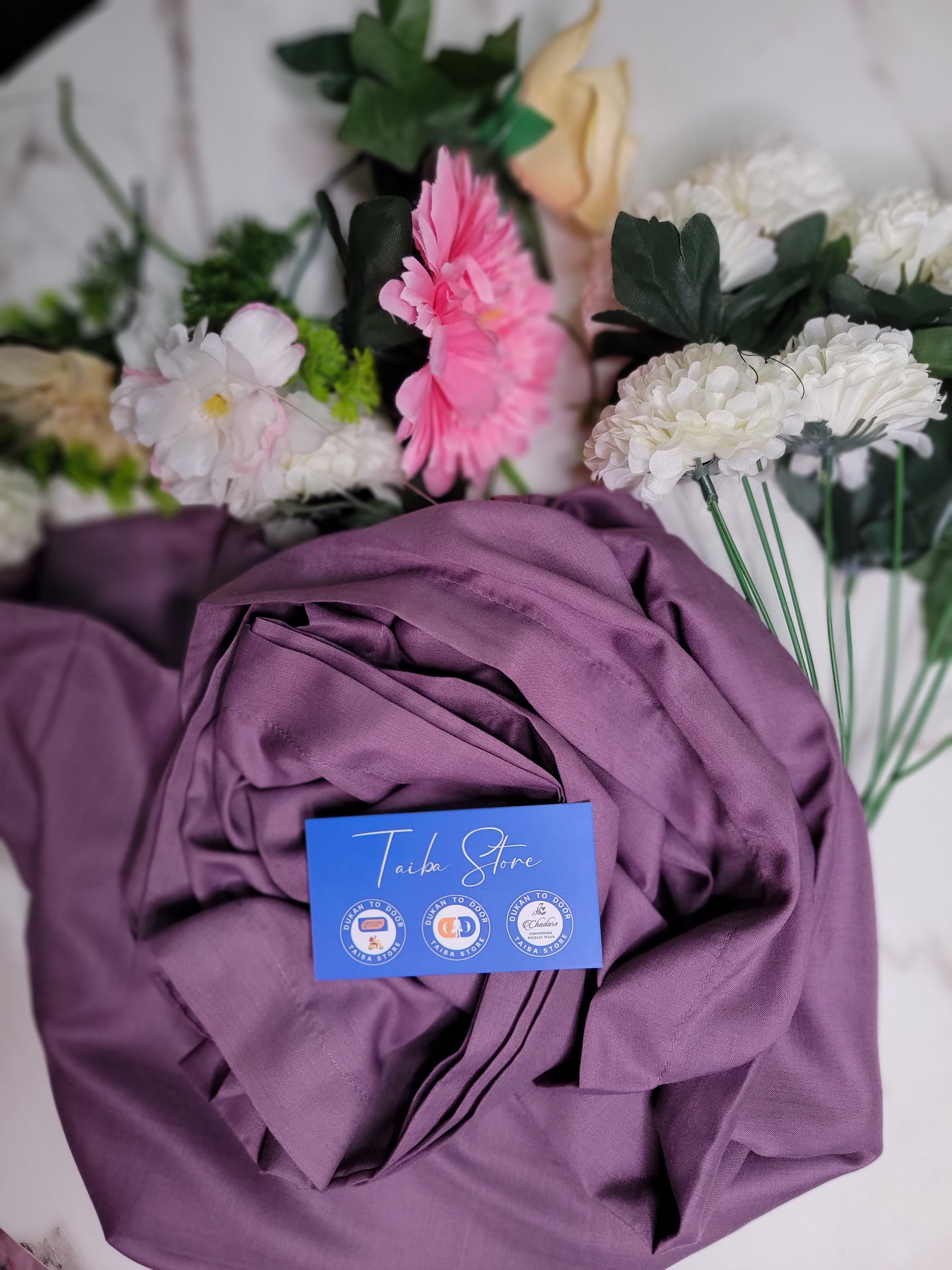 Plain Swiss Lawn Chadar