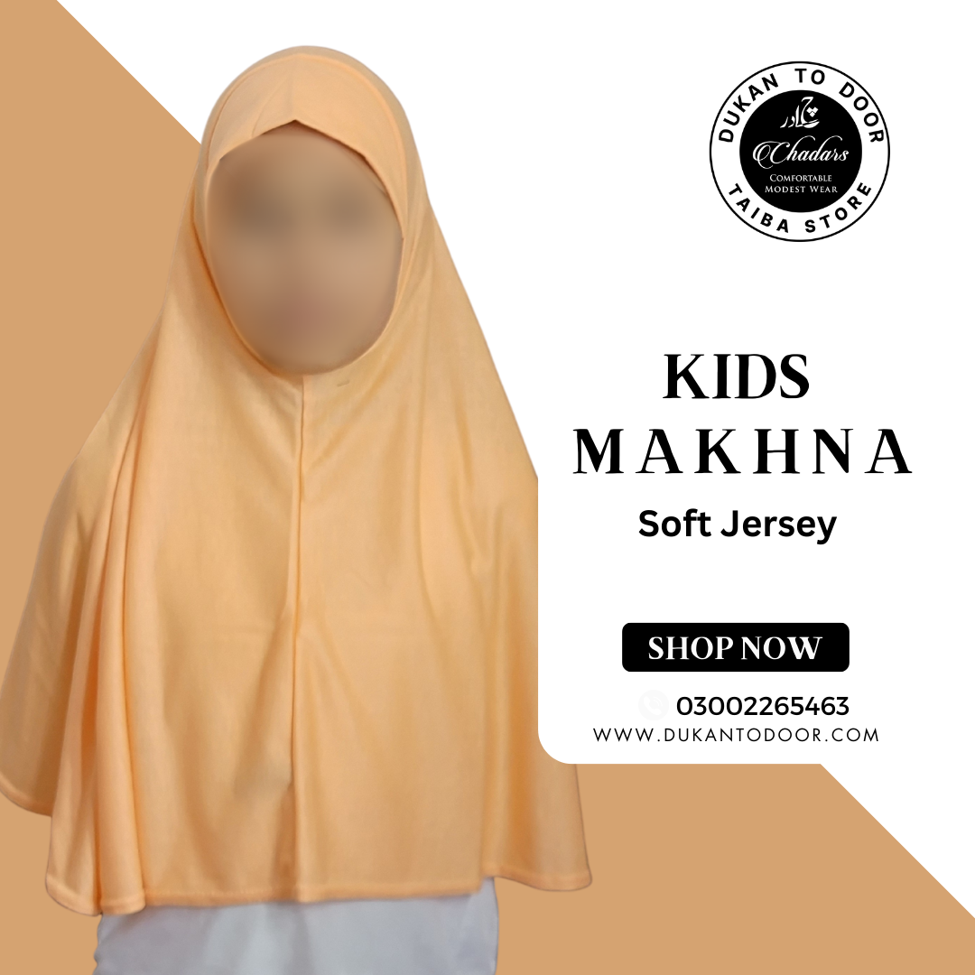 Kids Makhna - Soft Jersey Hijab