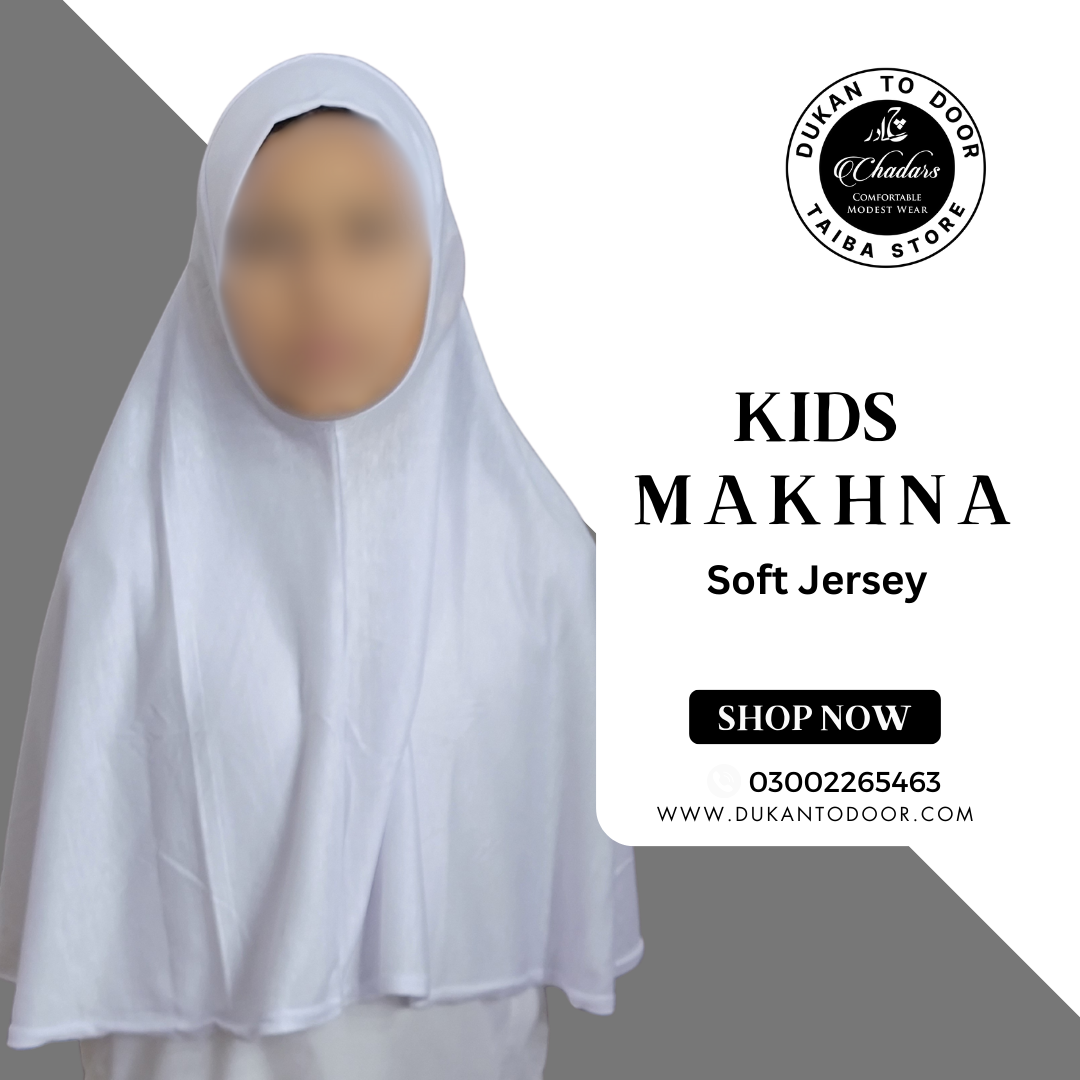 Kids Makhna - Soft Jersey Hijab