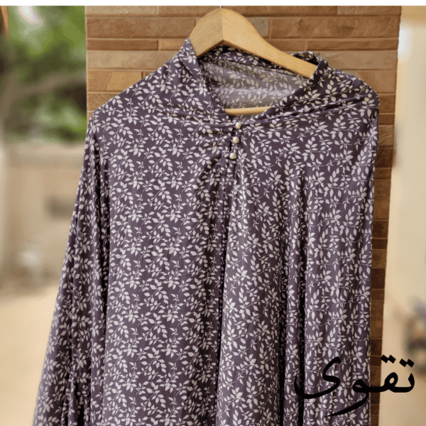 Luxury Full Length Namaz Chadar with Sleeves - Summer Linen Fabric